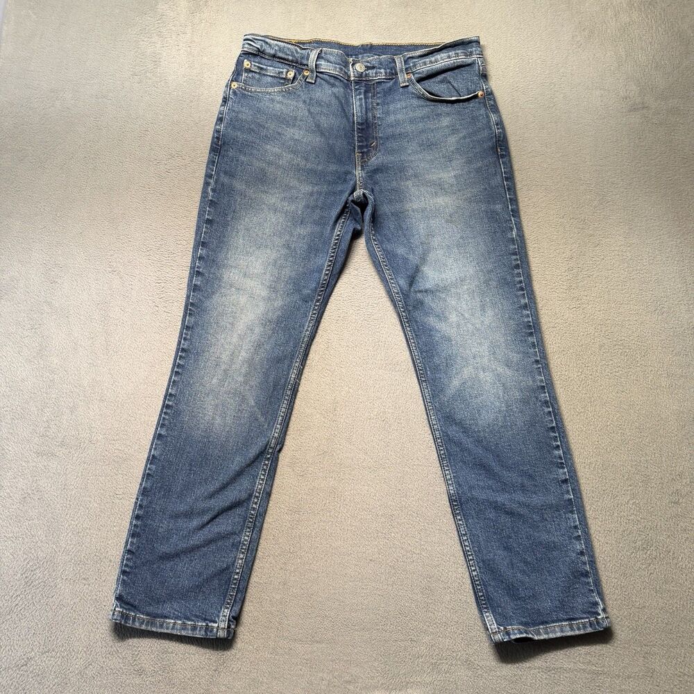 Levis 511 Mens 32x29 Slim Fit Straight Leg Blue Jeans Medium Wash Denim Casual
